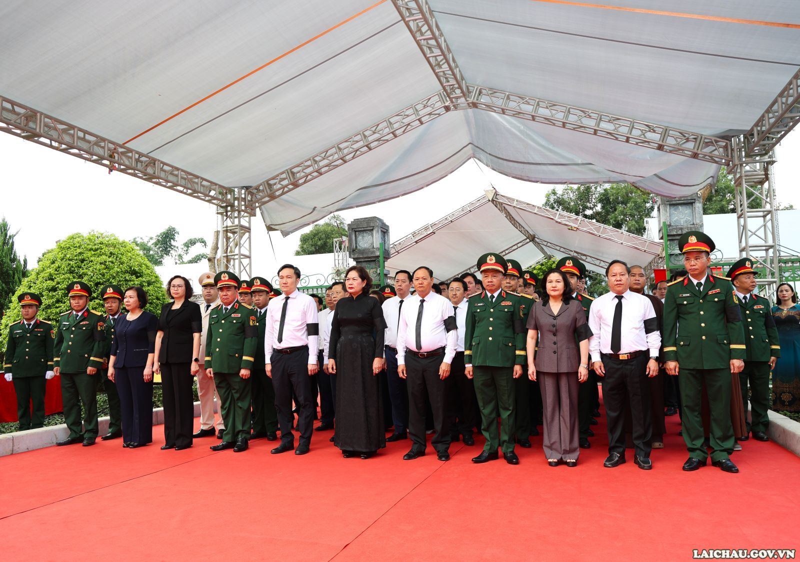 Lai Châu: Lễ viếng, truy điệu và an táng hài cốt liệt sĩ đã anh dũng hy sinh vì độc lập, tự do của Tổ quốc Việt Nam xã hội chủ nghĩa