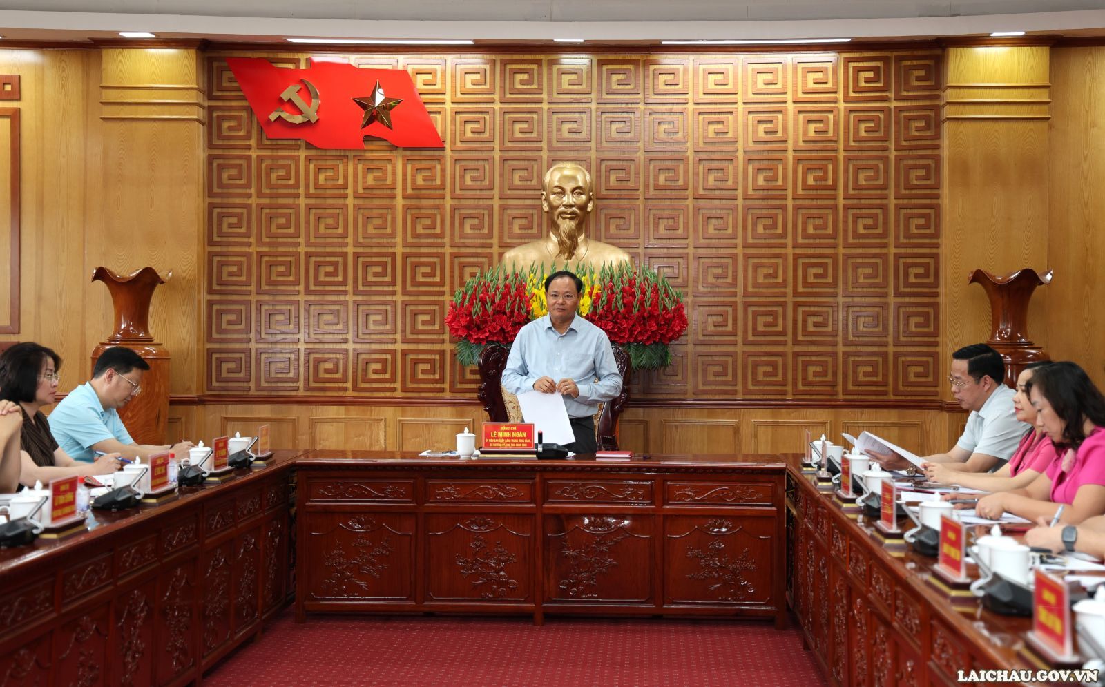 Thường trực Tỉnh uỷ làm việc với Đảng uỷ UBND tỉnh về công tác chuẩn bị khánh thành các trường phổ thông nội trú liên cấp và tổ chức Lễ khai giảng năm học 2026-2027