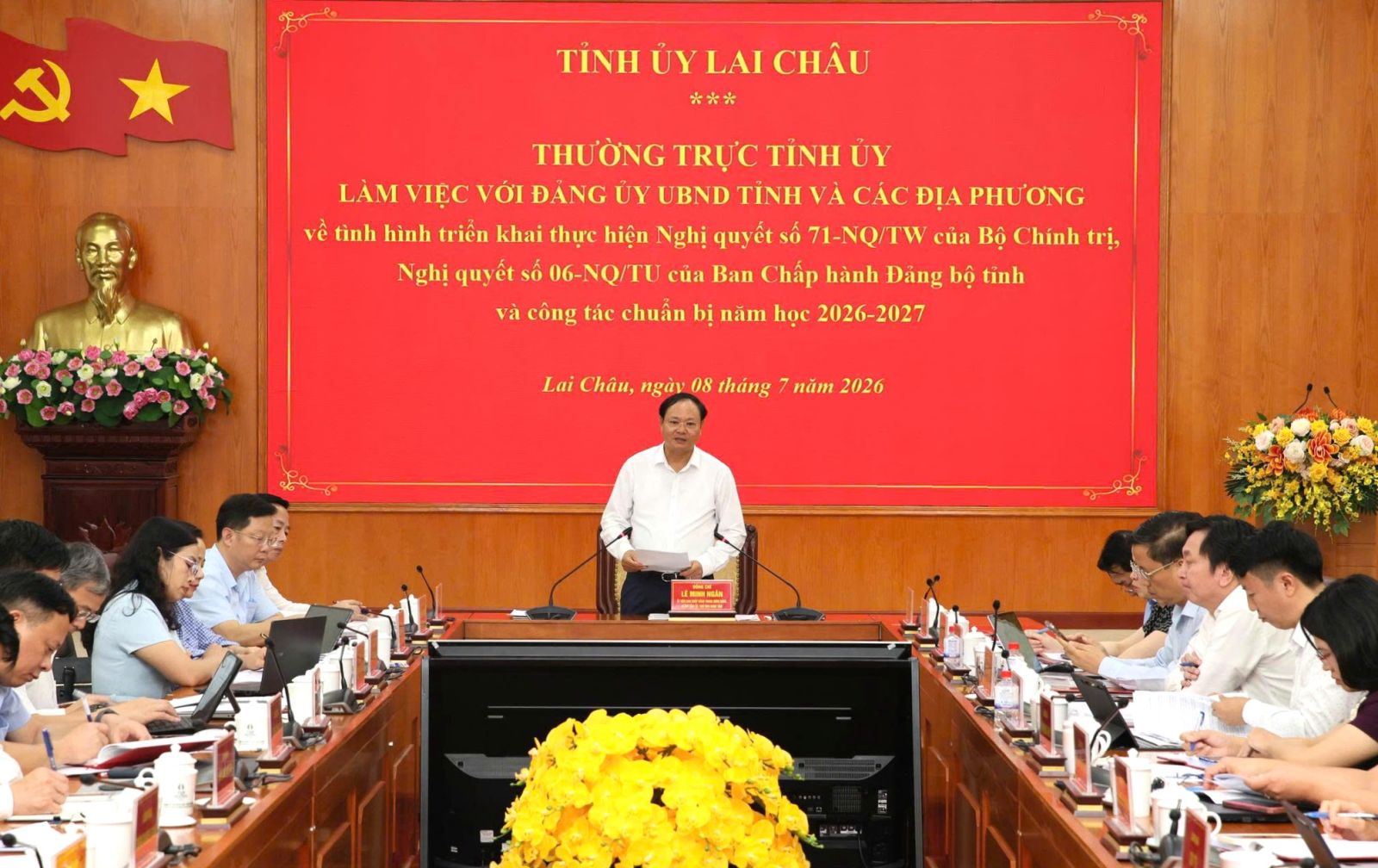 Bí thư Tỉnh uỷ Lai Châu: Kiên quyết không để bất kỳ học sinh nào phải bỏ học vì hoàn cảnh khó khăn