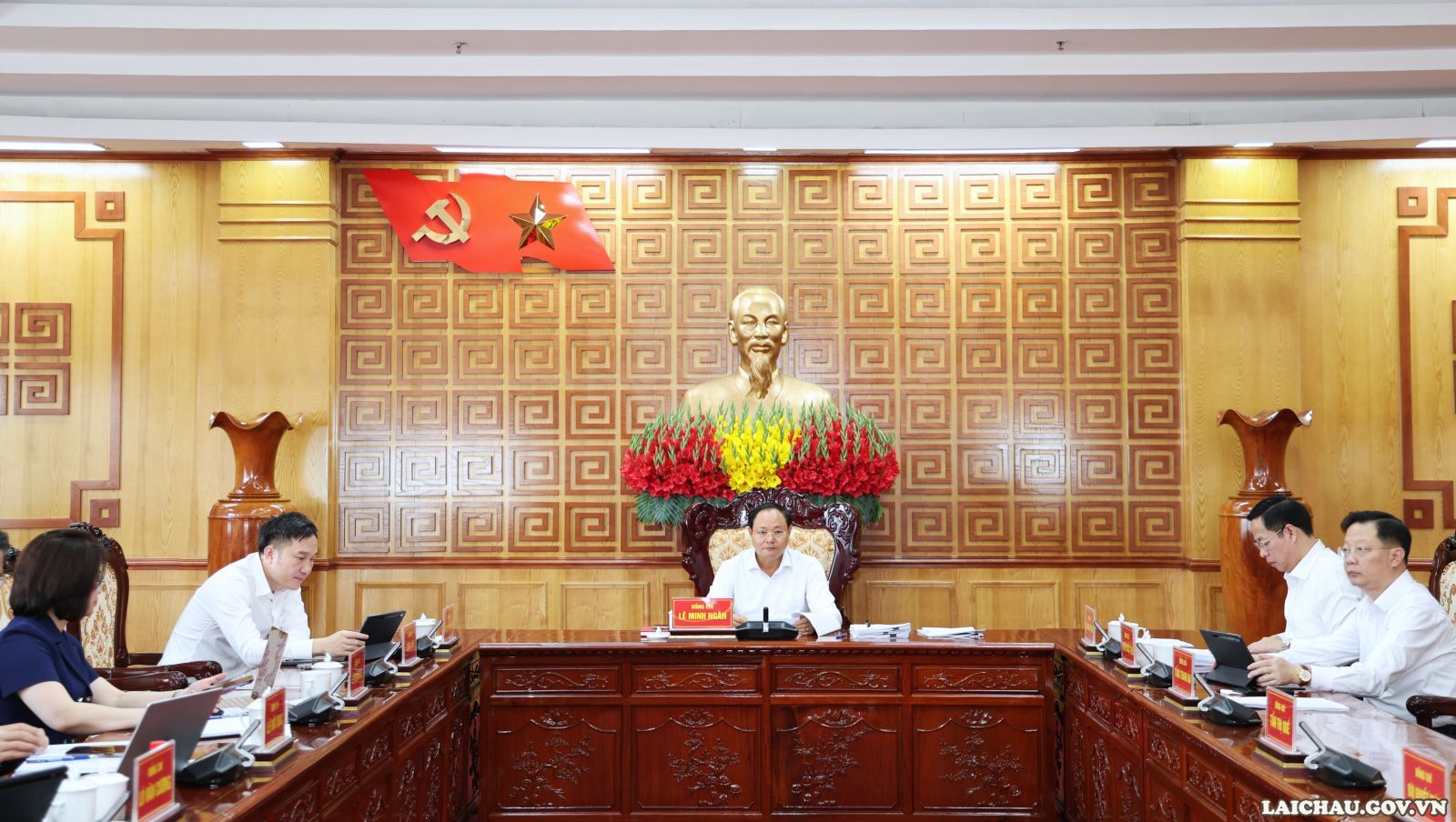 Bí thư Tỉnh ủy Lê Minh Ngân: Ưu tiên bố trí tái định cư an toàn, ổn định đời sống Nhân dân vùng thiên tai