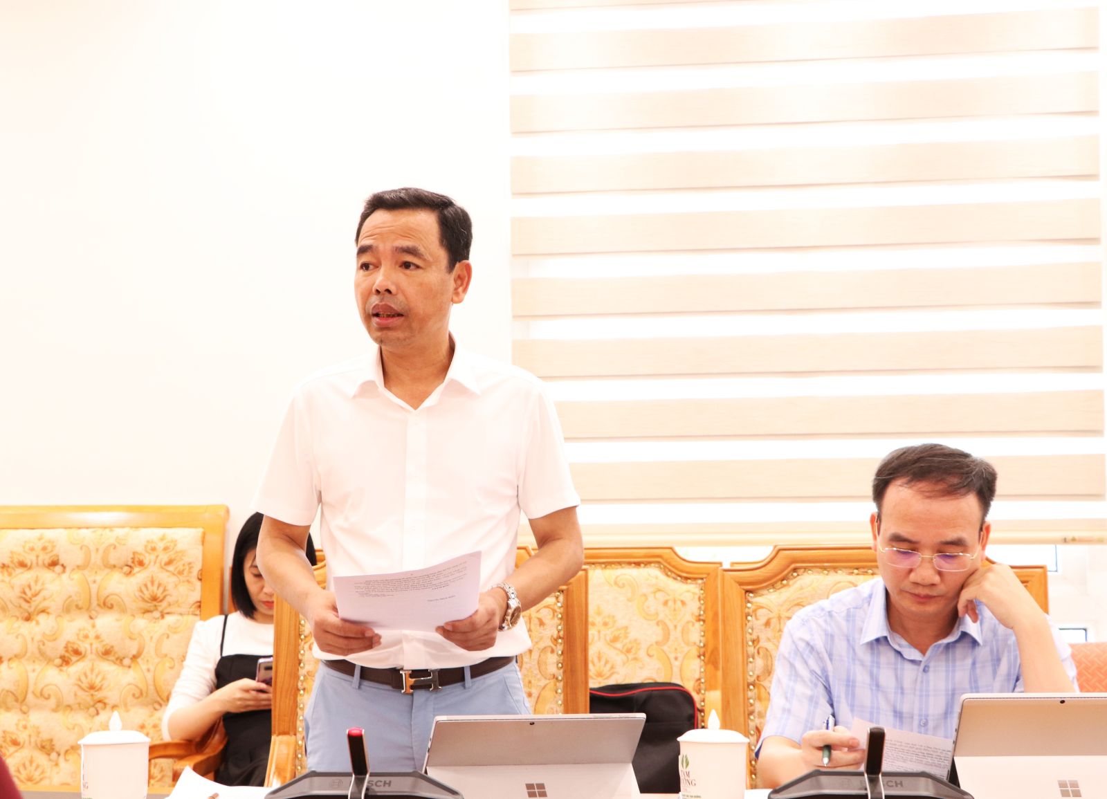 UBND tỉnh làm việc với Sở Khoa học và Công nghệ và các nhà cung cấp mạng