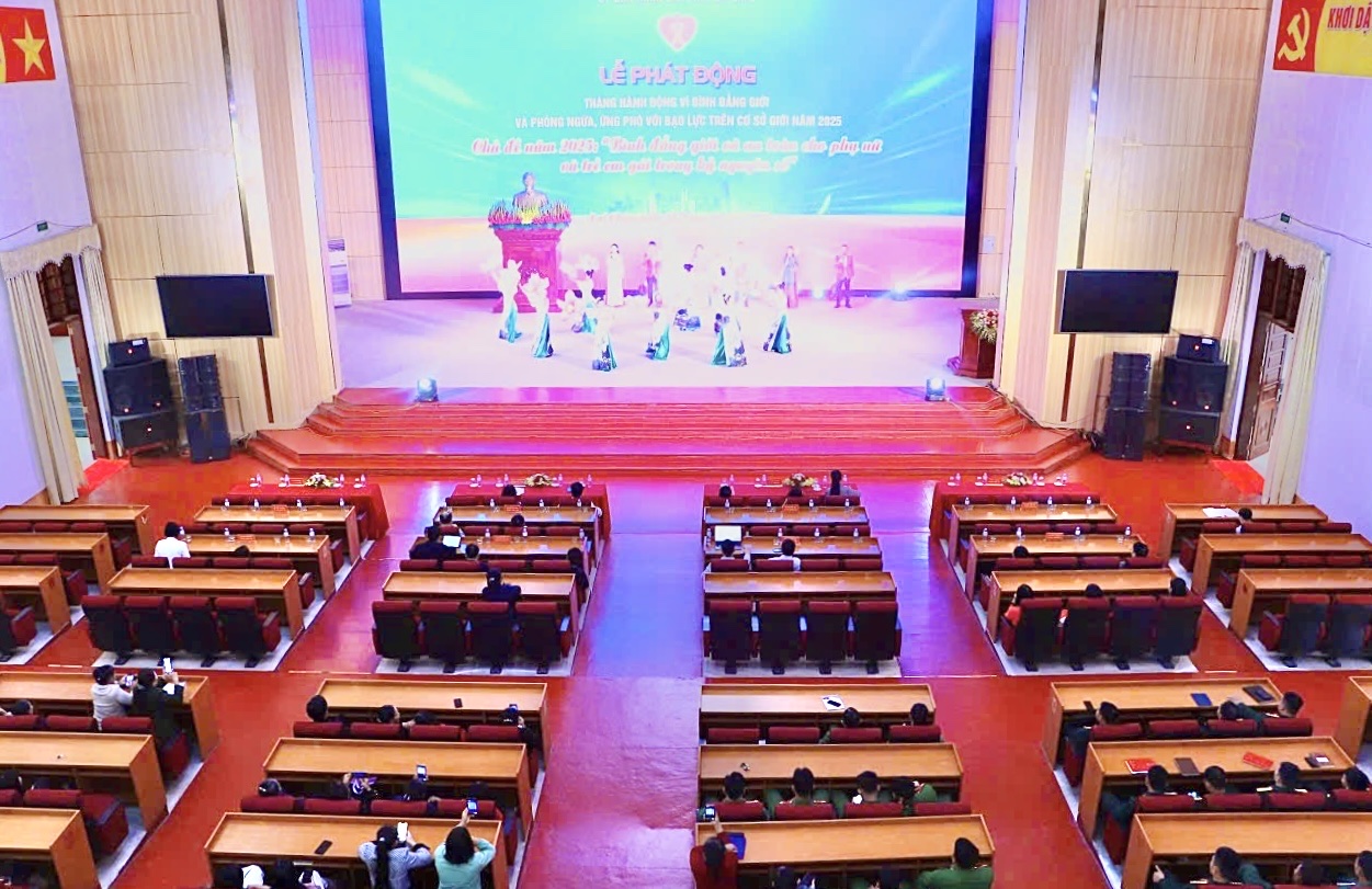 Lai Châu: Phát động Tháng hành động vì bình đẳng giới năm 2025