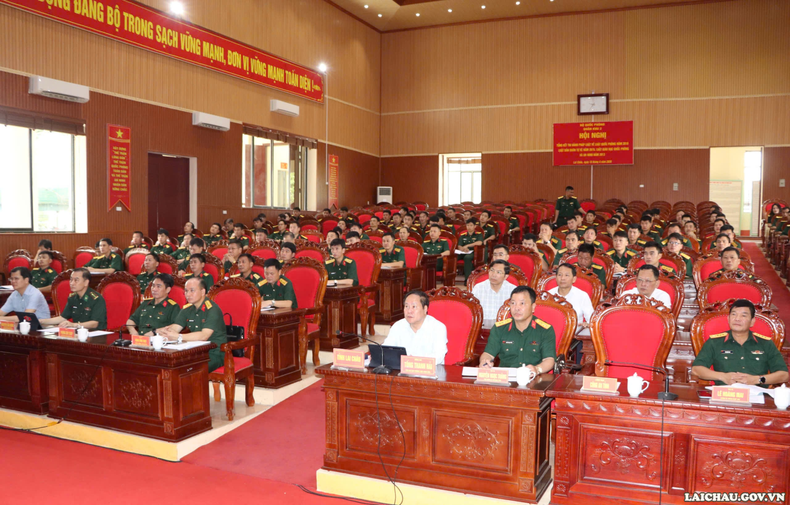 Quân khu 2: Tổng kết thi hành Luật Quốc phòng năm 2018, Luật Dân quân tự vệ năm 2019, Luật Giáo dục quốc phòng và an ninh năm 2013