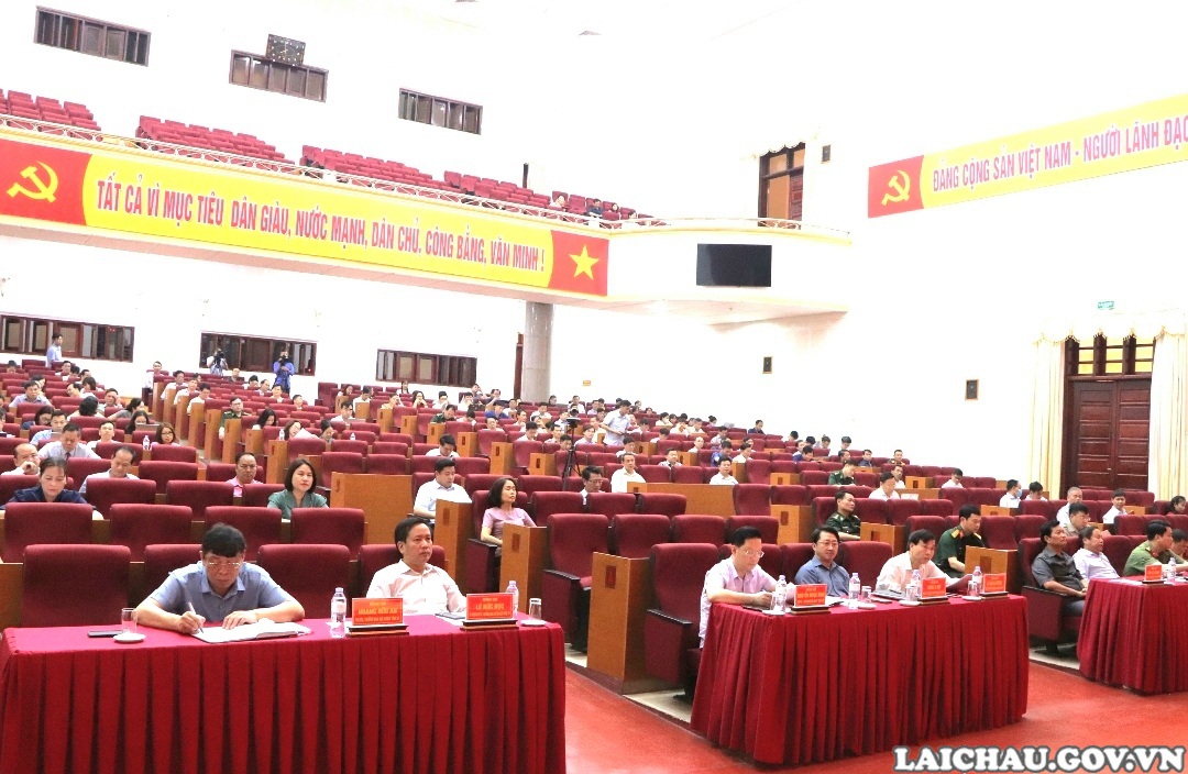 Lai Châu: Hội nghị nghiên cứu, học tập, quán triệt một số nghị quyết, kết luận, quy định của Trung ương và cuốn sách của đồng chí Tổng Bí thư Nguyễn Phú Trọng