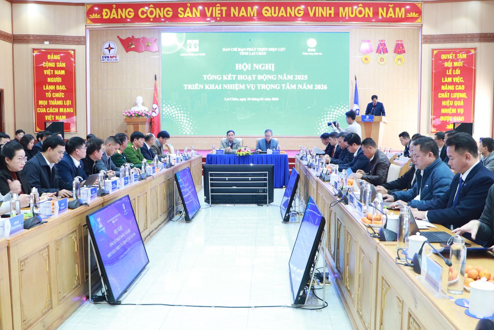 Ban Chỉ đạo phát triển Điện lực tỉnh Lai Châu: Tổng kết hoạt động năm 2025, triển khai nhiệm vụ trọng tâm năm 2026