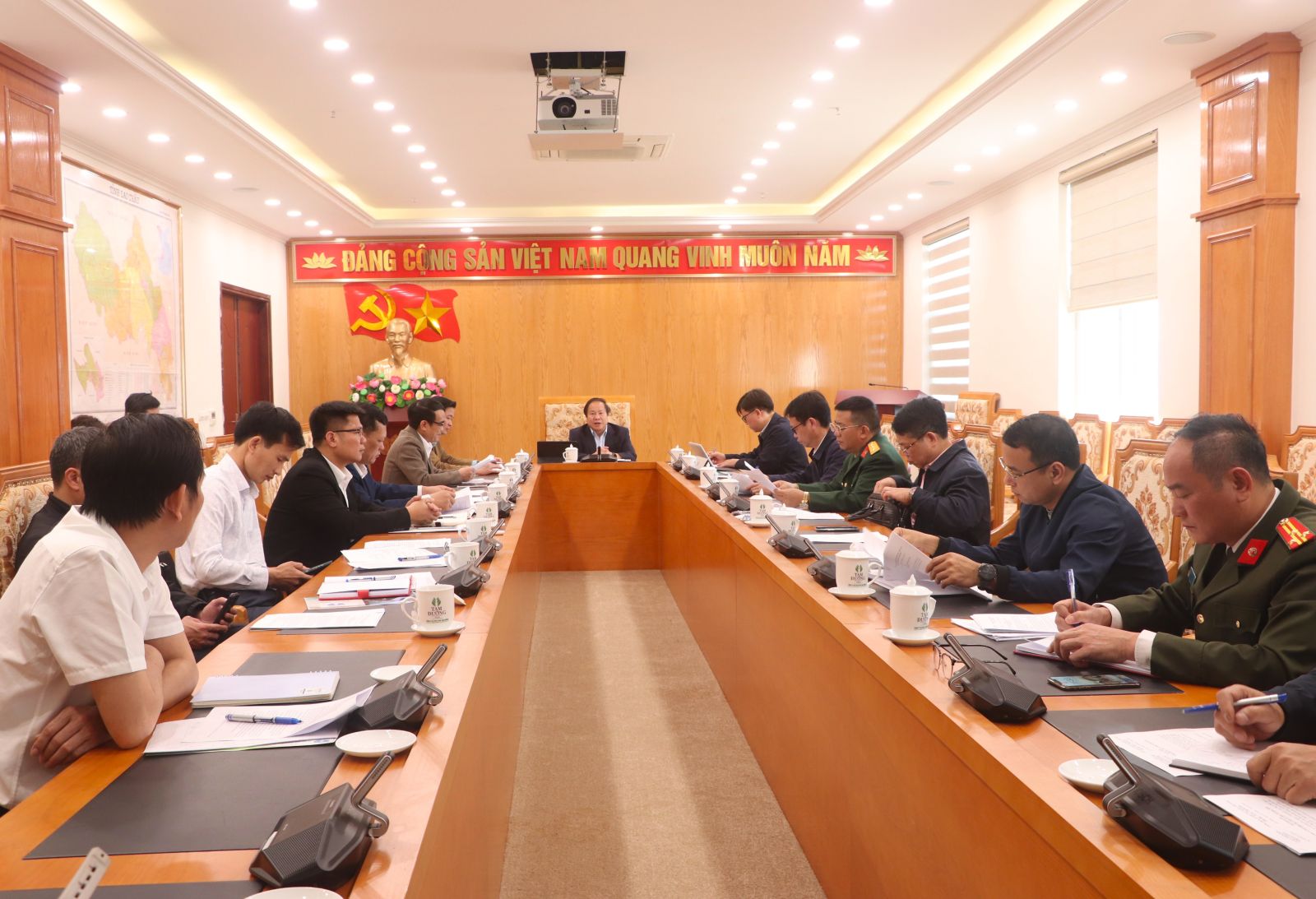 Lai Châu: Họp Ban Tổ chức Lễ hội Đền thờ Vua Lê Thái Tổ năm 2026