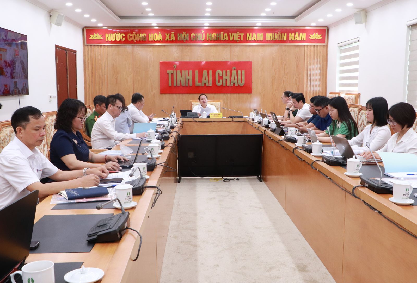 Họp Ban Chỉ đạo thi tốt nghiệp Trung học phổ thông năm 2026 tỉnh Lai Châu