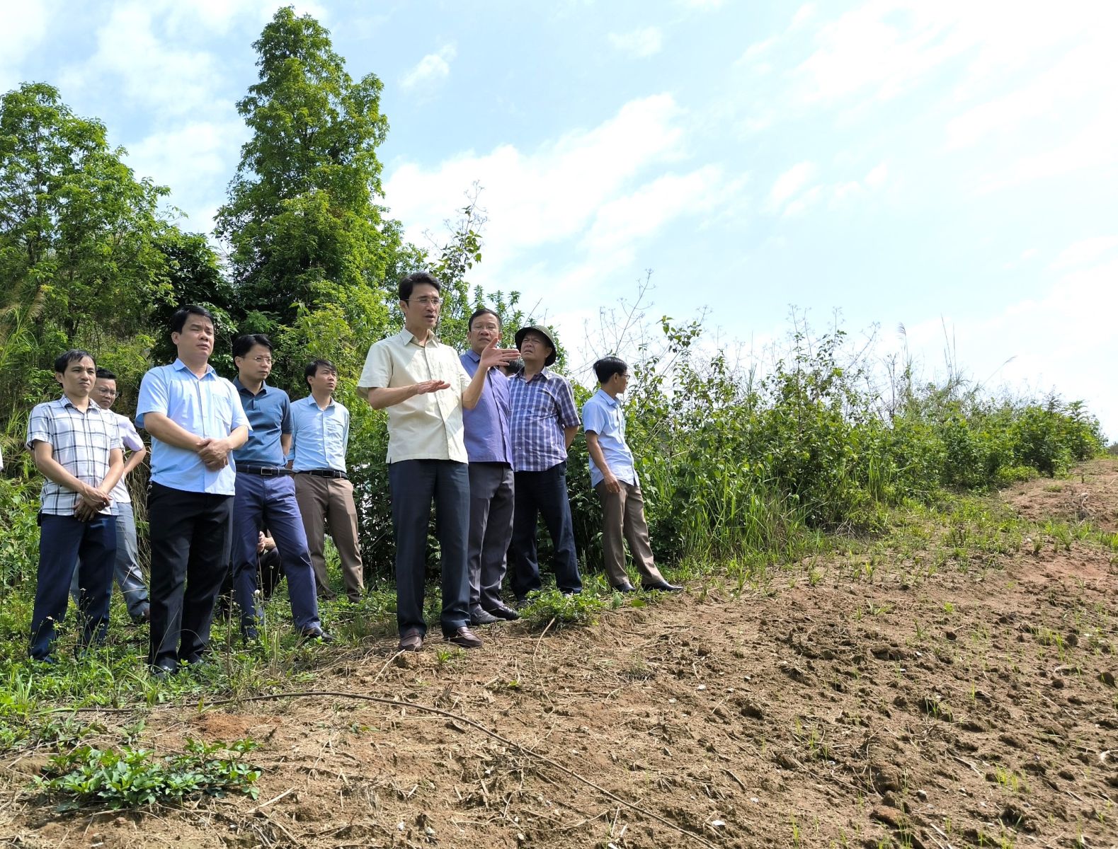Đoàn công tác của UBND tỉnh kiểm tra lĩnh vực nông nghiệp tại huyện Mường Tè